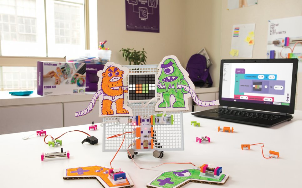 Esperienza con littleBits Code Kit