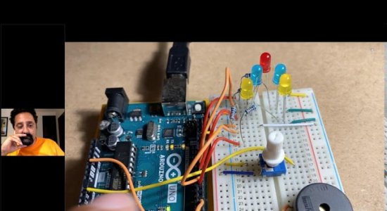 Come fare lezione a scuola e a casa con Arduino Student Kit – Lezione 5, progetto aperto 1