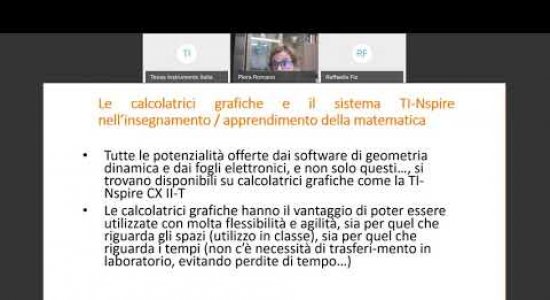 Problemi di geometria analitica con l’aiuto della calcolatrice grafica