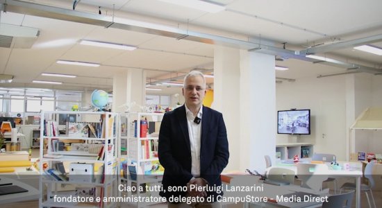 Pierluigi Lanzarini presenta tutte le novità di CampuStore a Didacta 2021