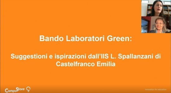 Bando Laboratori Green: suggestioni ed ispirazioni dall’I.I.S. “L. Spallanzani” di Castelfranco Emilia