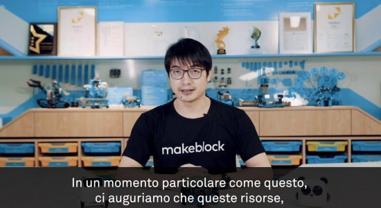 STEAM On Board: Jasen Wang, fondatore di Makeblock, presenta la piattaforma per coding a distanza