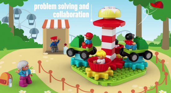 LEGO Education STEAM Park: ingranaggi e rotazioni sviluppando problem-solving e collaborazione