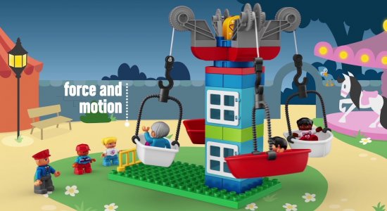 LEGO Education STEAM Park: studiare galleggiamento, forza e moto