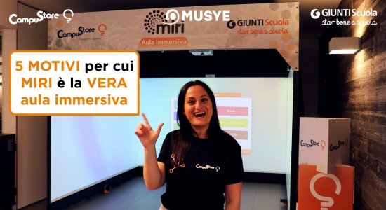 5 motivi per cui MIRI è la vera aula immersiva