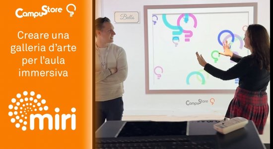 Creare una galleria d’arte per l’aula Miri