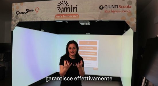 Le caratteristiche tecnologiche e strutturali di Miri, l’aula immersiva per la scuola