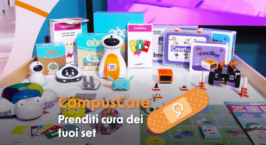 Webinar CampusCare – Prenditi cura dei robot della tua scuola