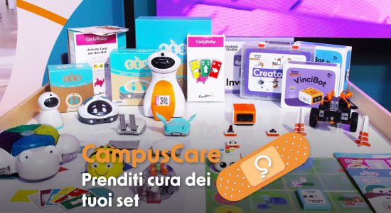 Webinar CampusCare – Prenditi cura dei robot della tua scuola