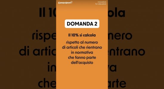 IL DSGA RISPONDE | Nuovi CAM: Facciamo chiarezza sul 10%