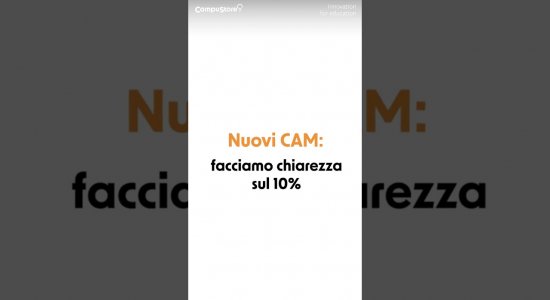 IL DSGA RISPONDE | Nuovi CAM: Facciamo chiarezza sul 10%