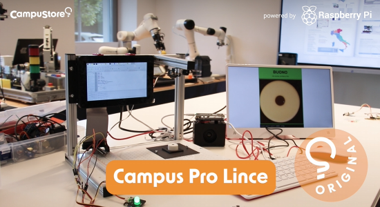 Scopri Campus Pro LINCE, il set compatto in cui l’AI si costruisce con le mani — e si comanda con la voce