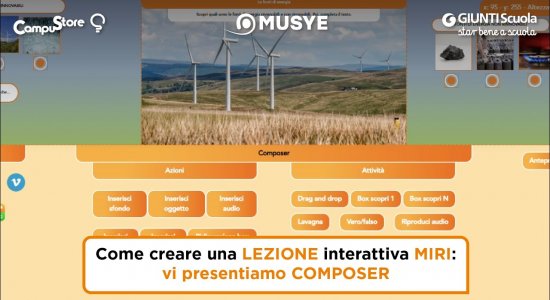 Come creare una lezione interattiva Miri: vi presentiamo Composer